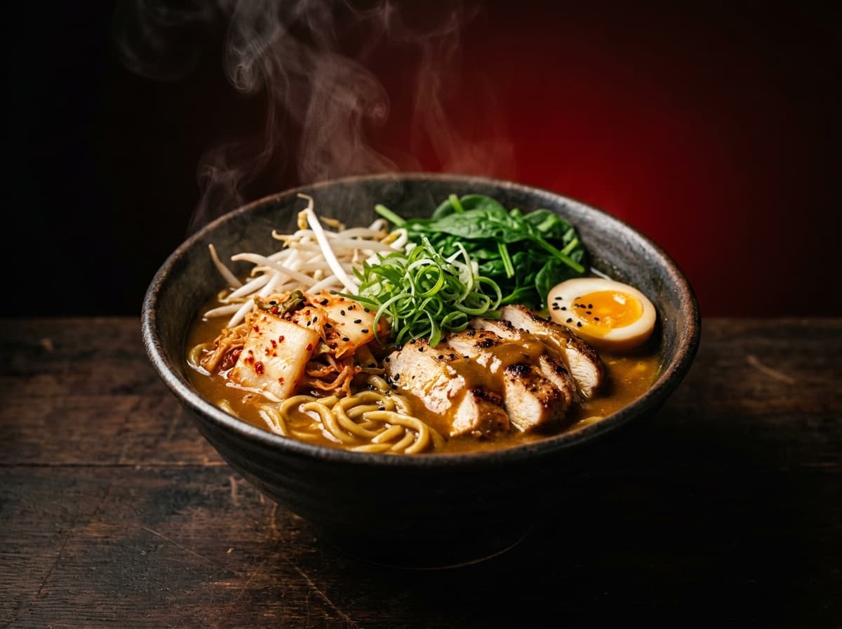 Japanese Curry Chicken Ramen