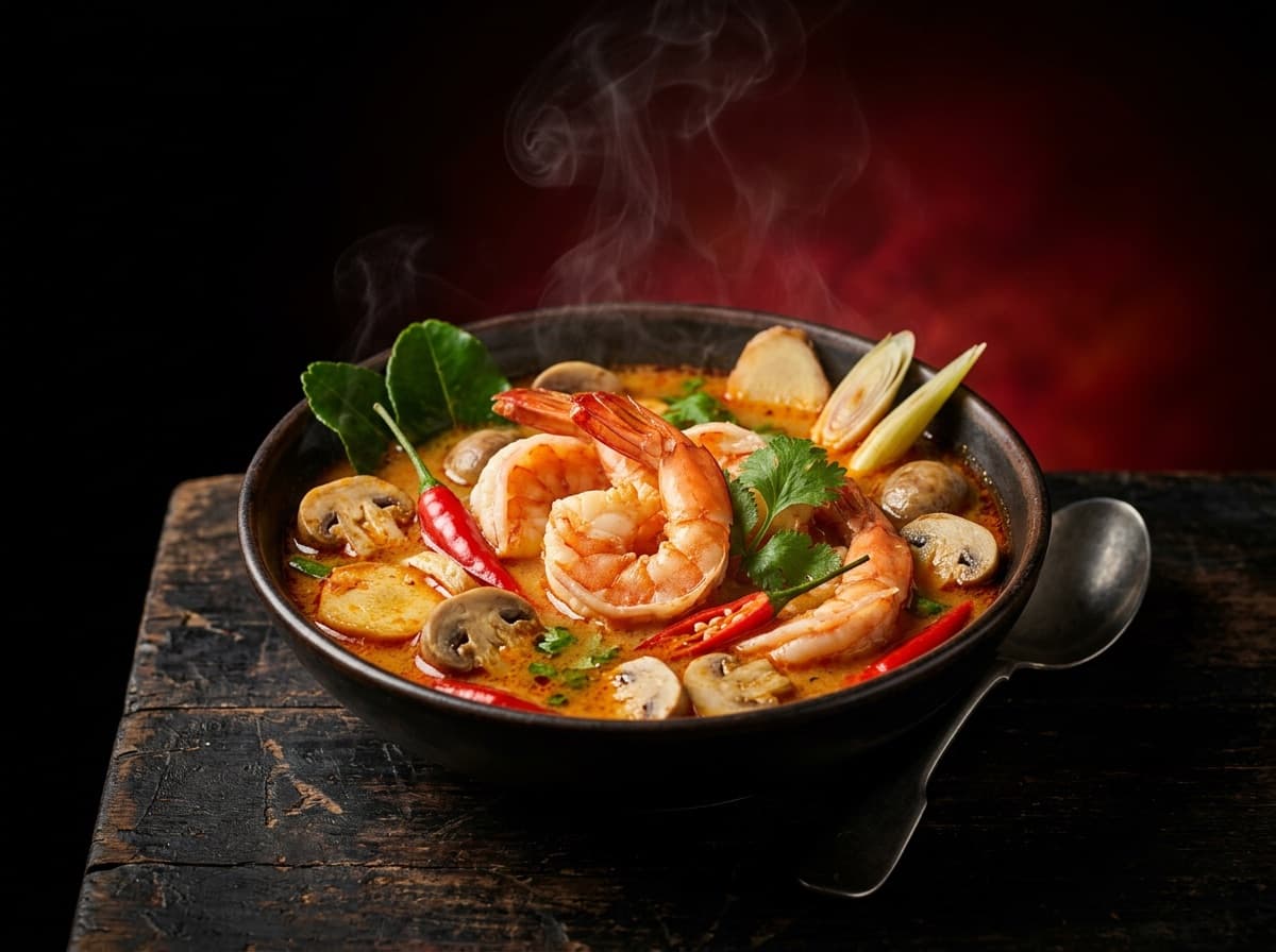 Tom Yum Shrimp Soup